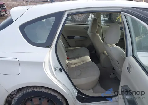 2008 Subaru Impreza 2.5I z USA, uszkodzony, nr VIN JF1GH61678H837814